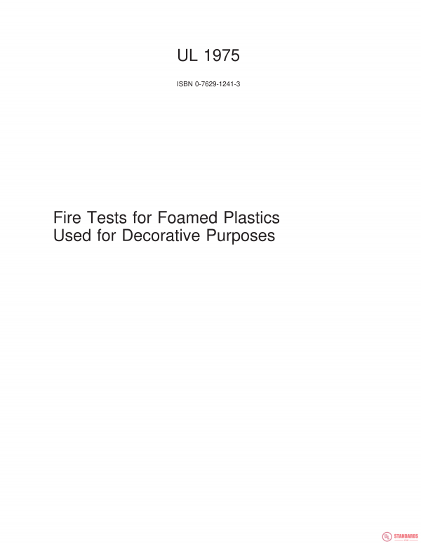 UL 1975 PDF UL 1975 PDF